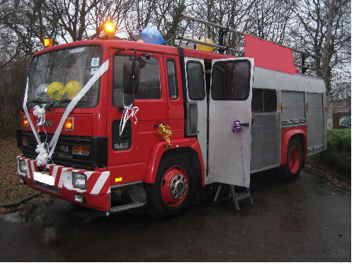 Fire engine hire Liverpool